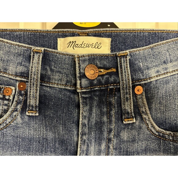 MADEWELL High-Rise Slim Boy Jean Size 24 NWOT - Picture 2 of 5